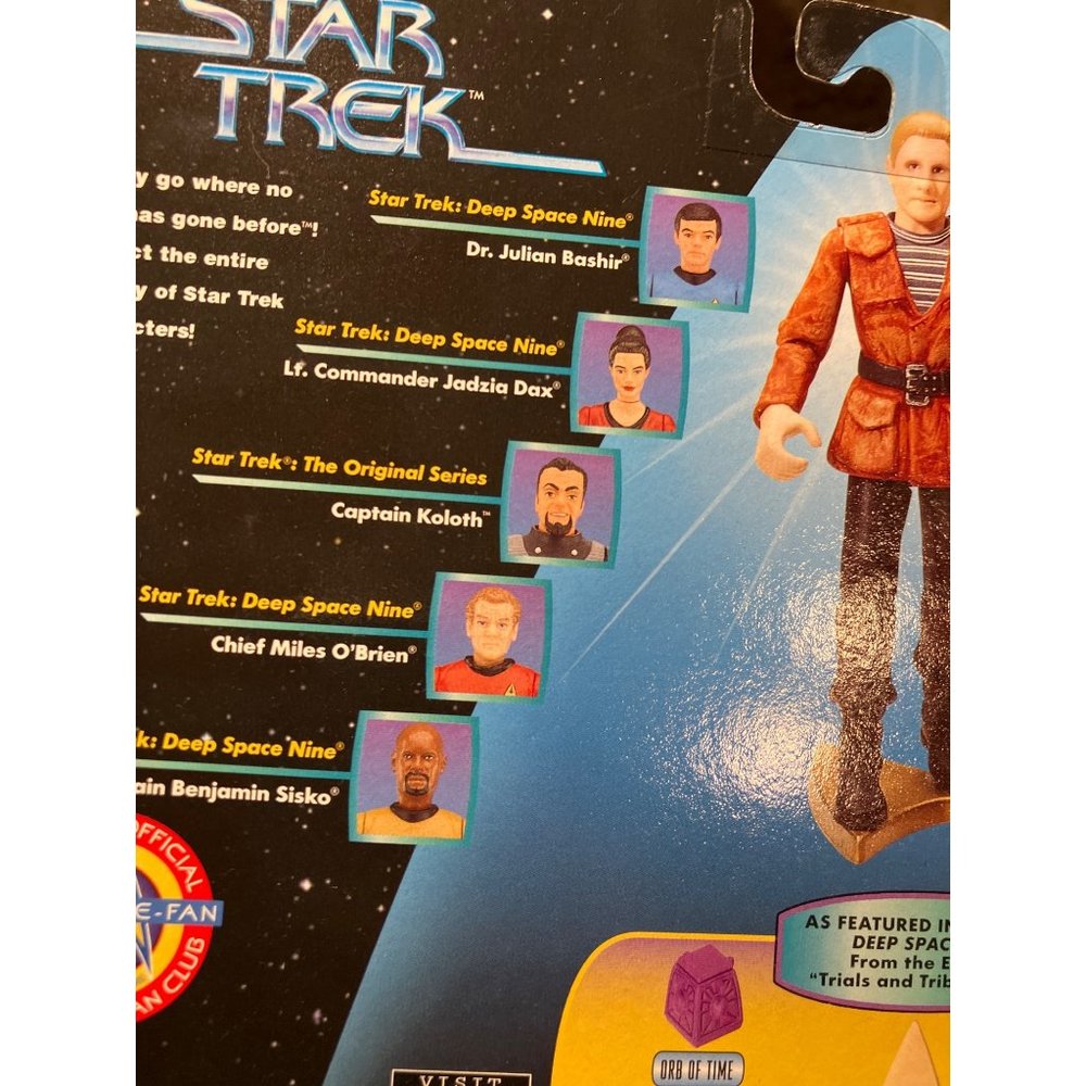 Star Trek Constable Odo  Warp Action Figure Series 1 - Picture 10 of 12